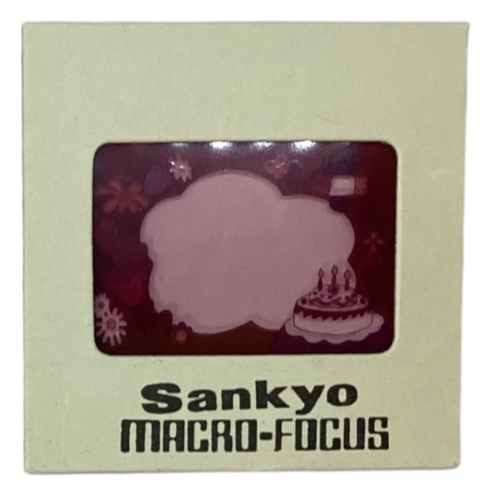 Sankyo Macro Focus Filter Slides‎ with Original Case 9 Shapes and Backgrounds